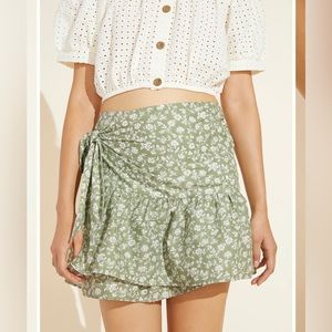 Eberjey Garden Domi Cover Up Pear/ Ivory Women’s Size Small